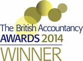 British Accountancy Awards Winner 2014